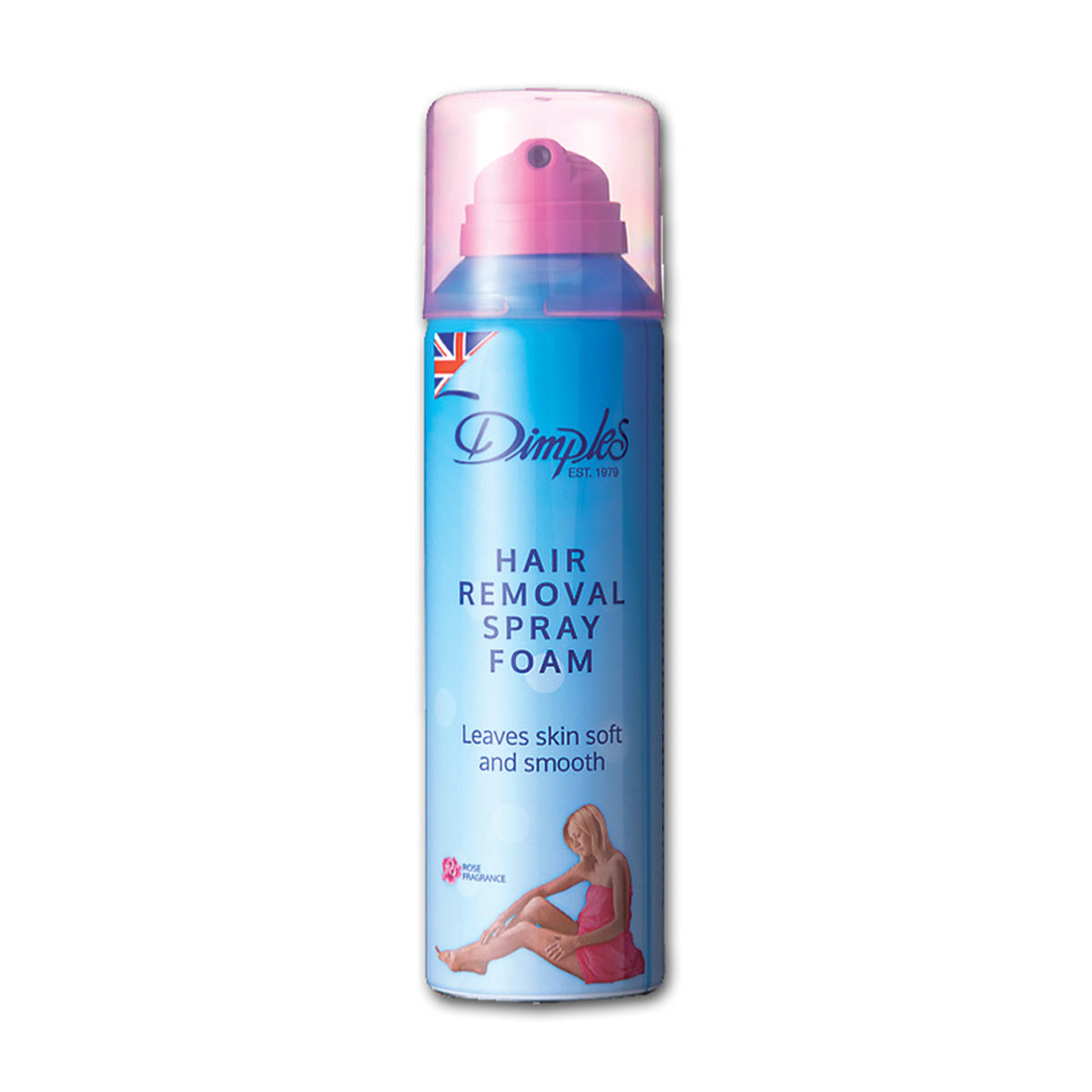 Dimples Hair Removal Spray Foam Rose 200ml